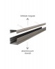 12x18 mm Kanal LED Profili 12x18 mm Kanal LED Profili